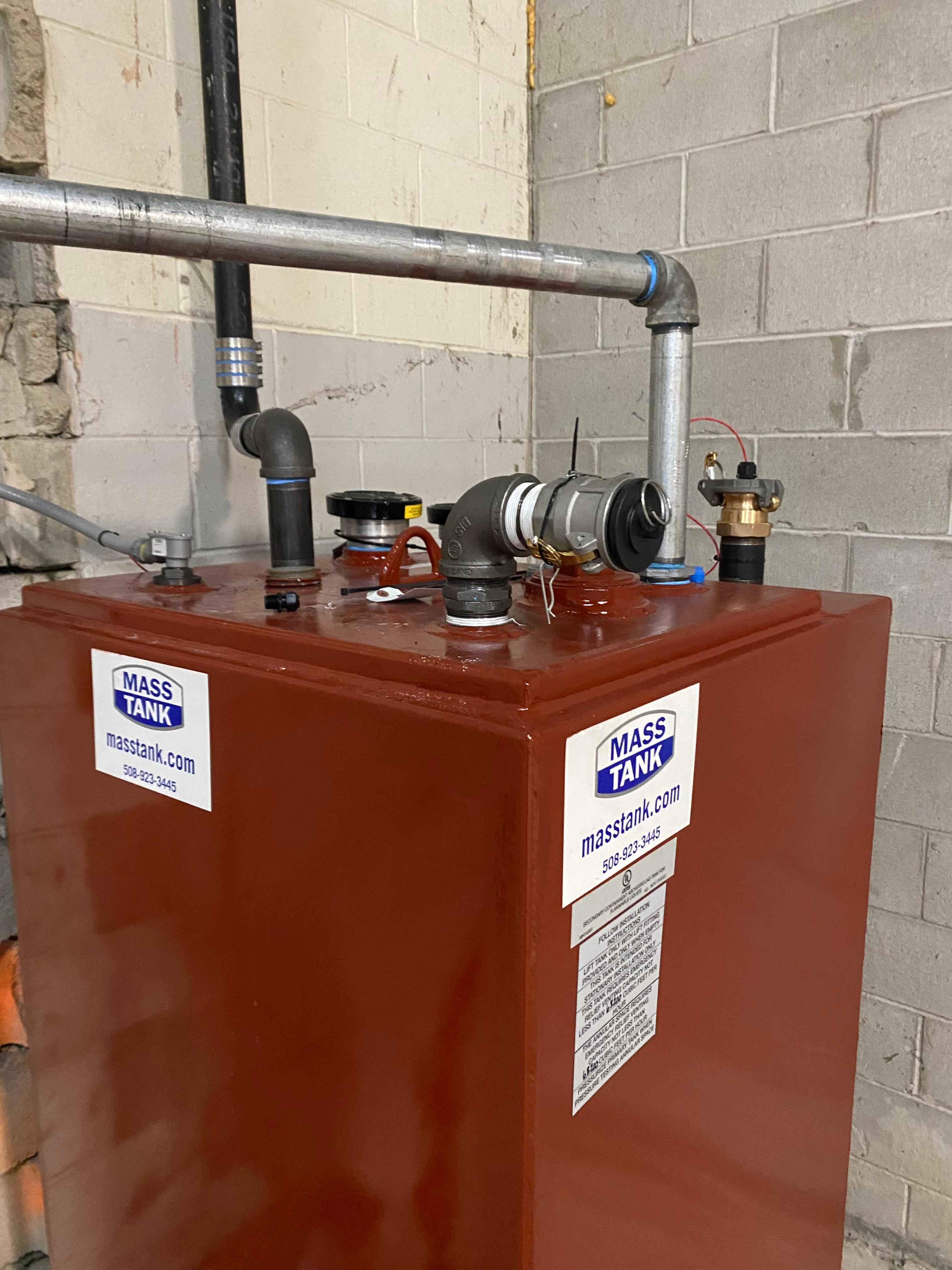 Holding tank with pump an affordable alternative to oil water separators